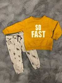 Set bluza + pantalon: ZARA babyBoy: 18-24 luni/92 cm