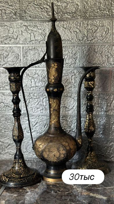 Антикварные металлические фигурки