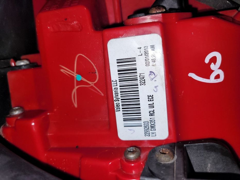 Продам задние фары от малибу 1 malibu 1