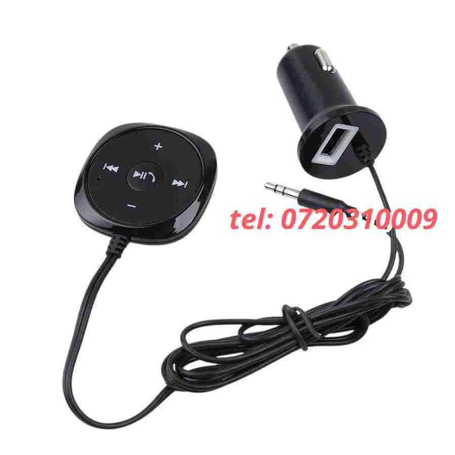 Adaptor Car Kit Bluetooth Auxiliar Edman Bk01 Aux Pe Boxele Masinii