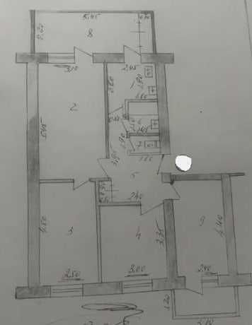 Квартира 4 комнатная Саракулька Кирпич Супер Цена