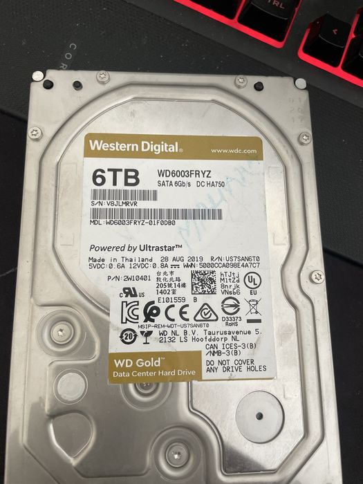 ПРОДАМ Жесткие диски HDD 6 TB Seagate SkyHawk