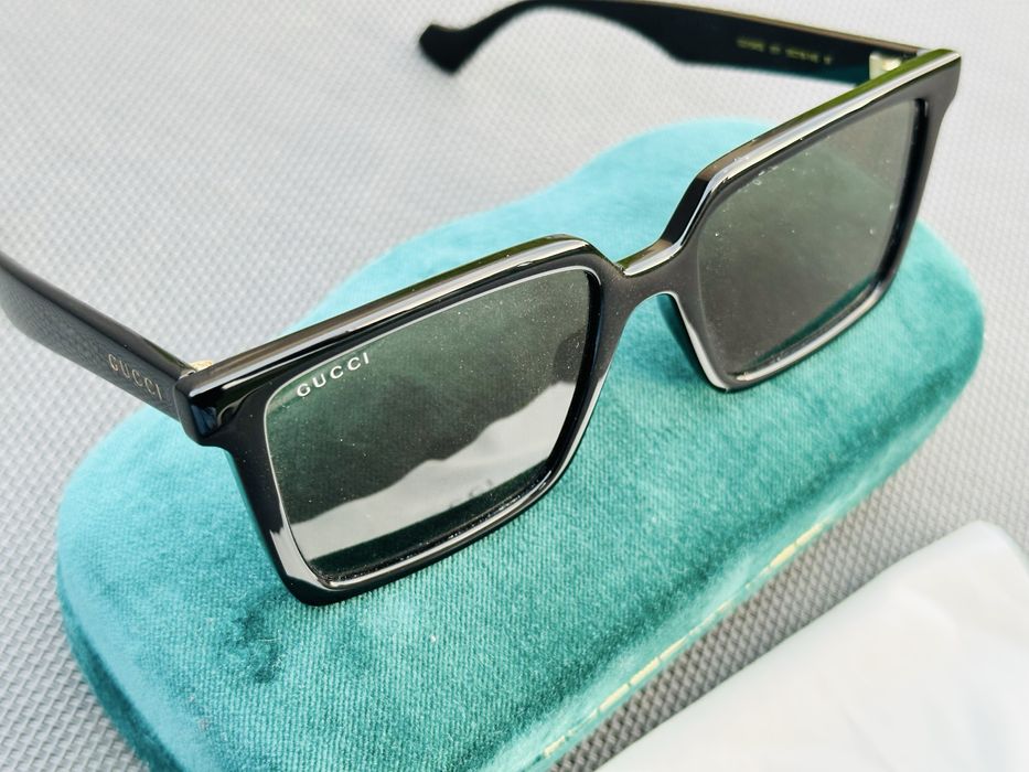 Ochelari soare barbati Gucci GG1540S 001 Black + toc original inclus