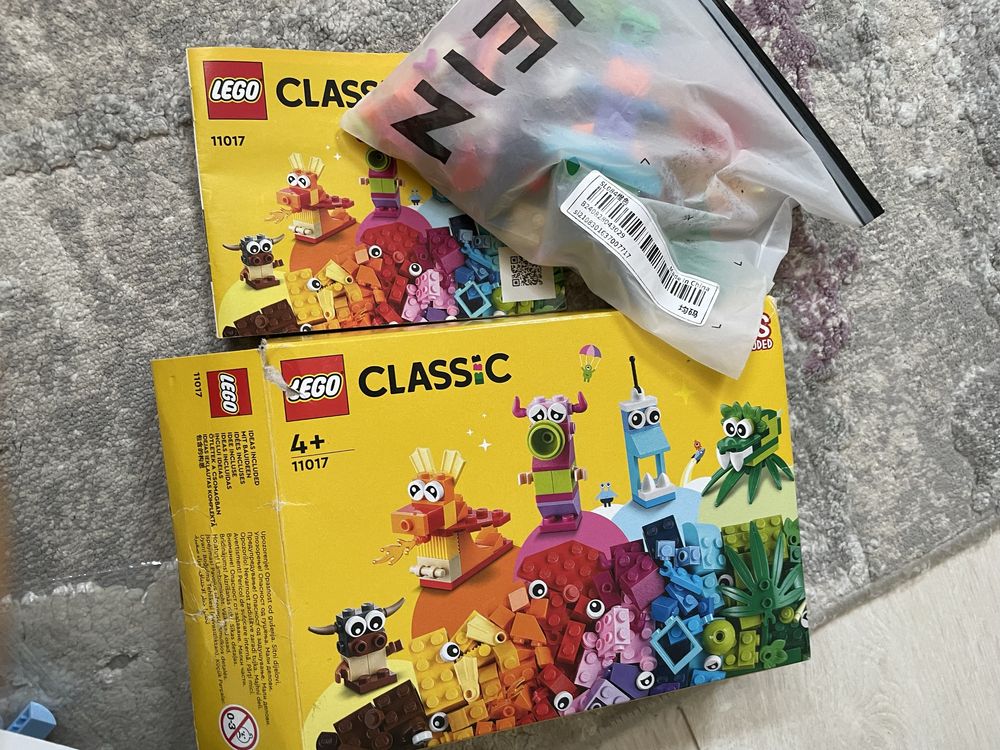 2 seturi LEGO creative 4+ / 5+