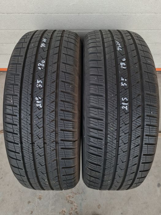 Всвсезонни гуми 2 броя VREDESTEIN Quatrac Pro 215 55 R18 дот 3921