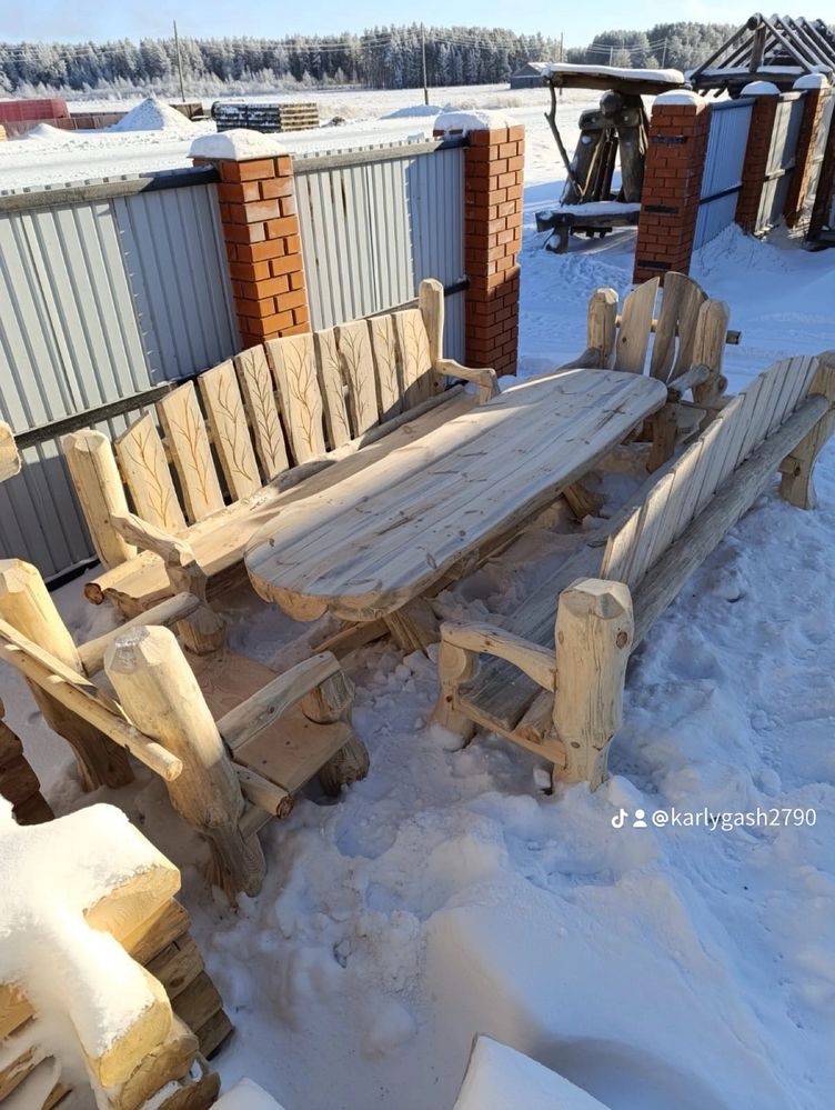 Качеля стол лавки