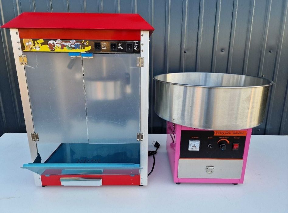 Aparat popcorn/ mașină vată de zahăr