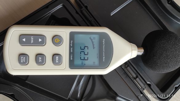 Професионален уред за измерване на шум