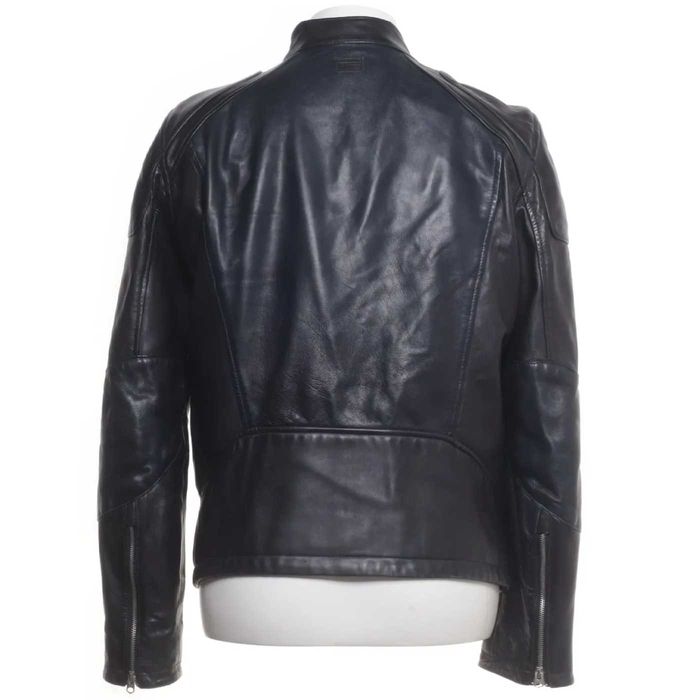 G-STAR D12208 Motac-O Biker Оригинално Кожено Яке М