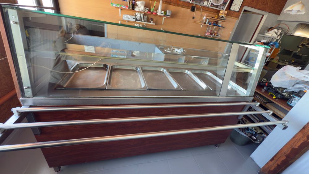 Топла витрина на ток