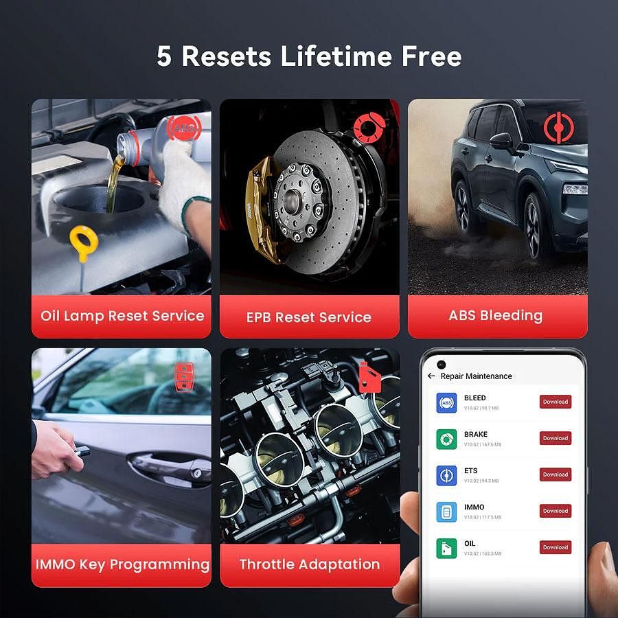 Thinkcar bd6 - уред за диагностика авт. превод на български, доживотни