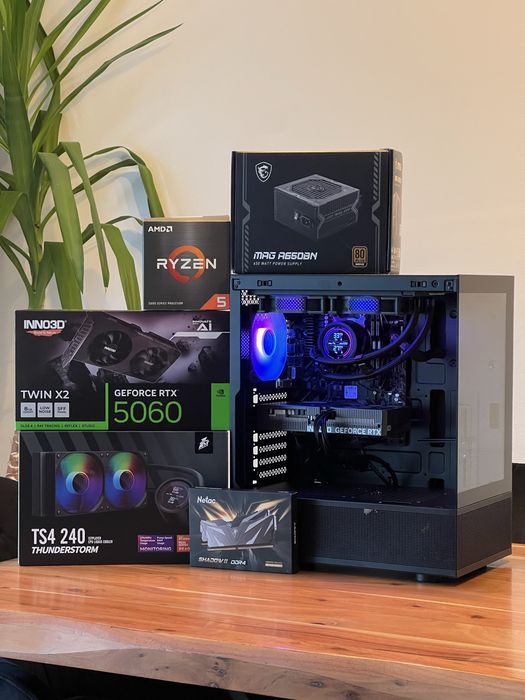 PC Gaming RTX 5060 8gb, Ryzen 5 5600, 32gb ram
