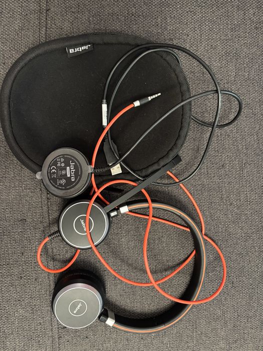 Casti cu fir Jabra Model HSC 017 +GM Netcom+ hisa originala