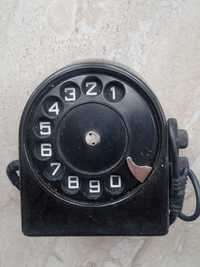 Disc din bachelită pentru telefon militar de campanie, anii 50-60.