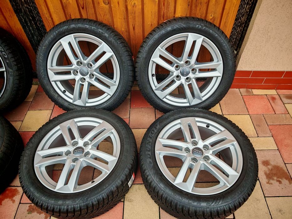 Jante audi A4 A5 225 50R17 DUNLOP iarna 2019