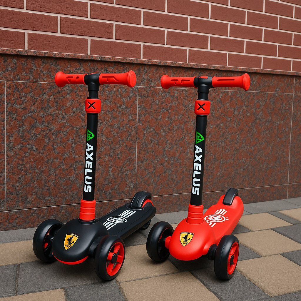 Новый детский самокат Ferrari