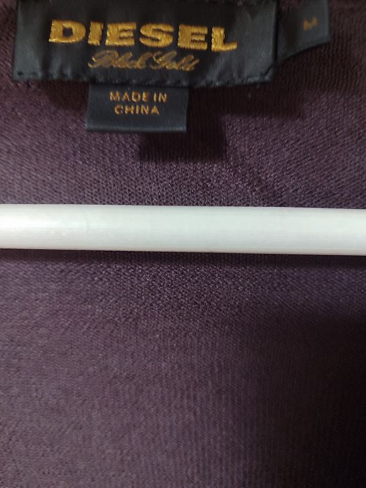 Уникална жилетка Diesel 63%Wool 27%Silk 10%Cotton