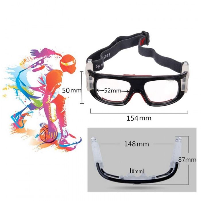 Продавам рамки за очила предназначени за спорт и интензивно движение!