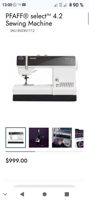 Vând mașină de cusut