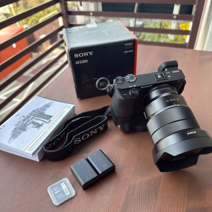 Sony A6300 Body - Aparat foto Mirrorless, 24MP, APSC, 4K, Negru