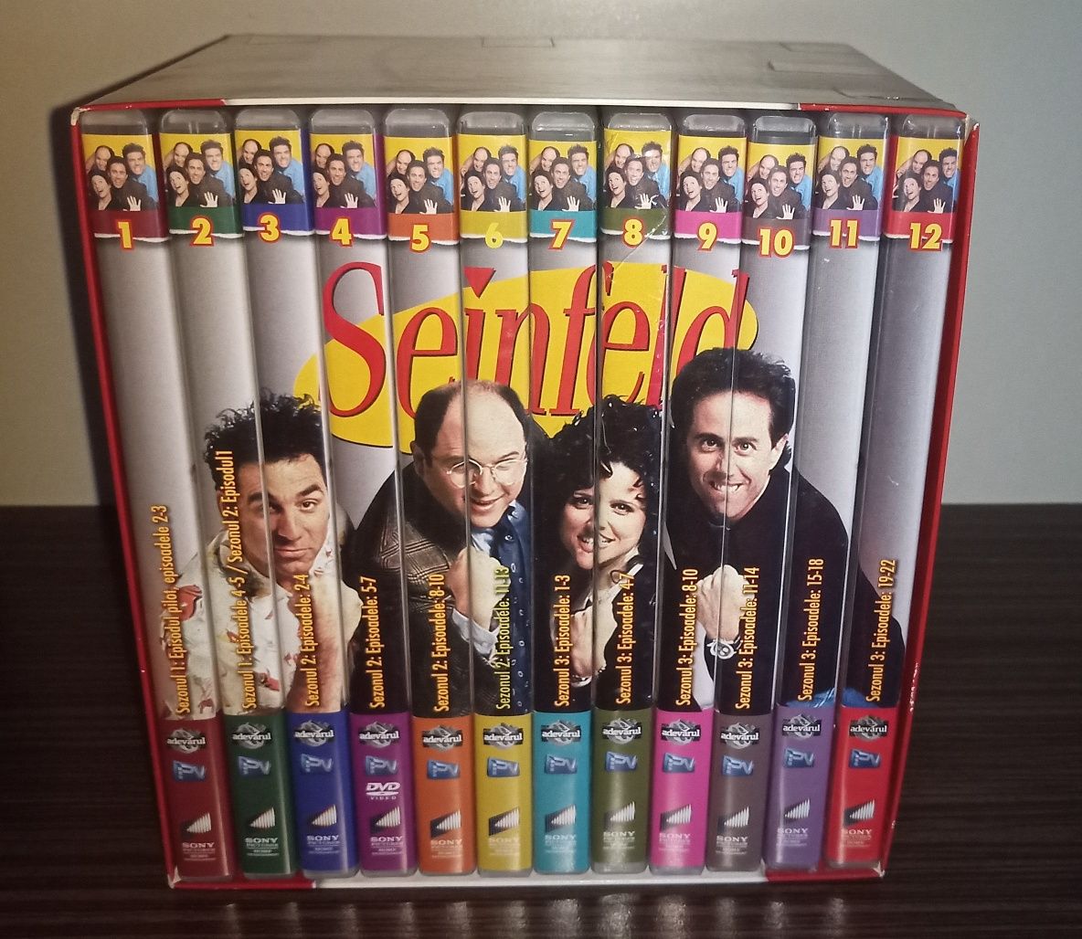 # SEINFELD #  colecție 12 DVD originale (sezoanele 1, 2 și 3)