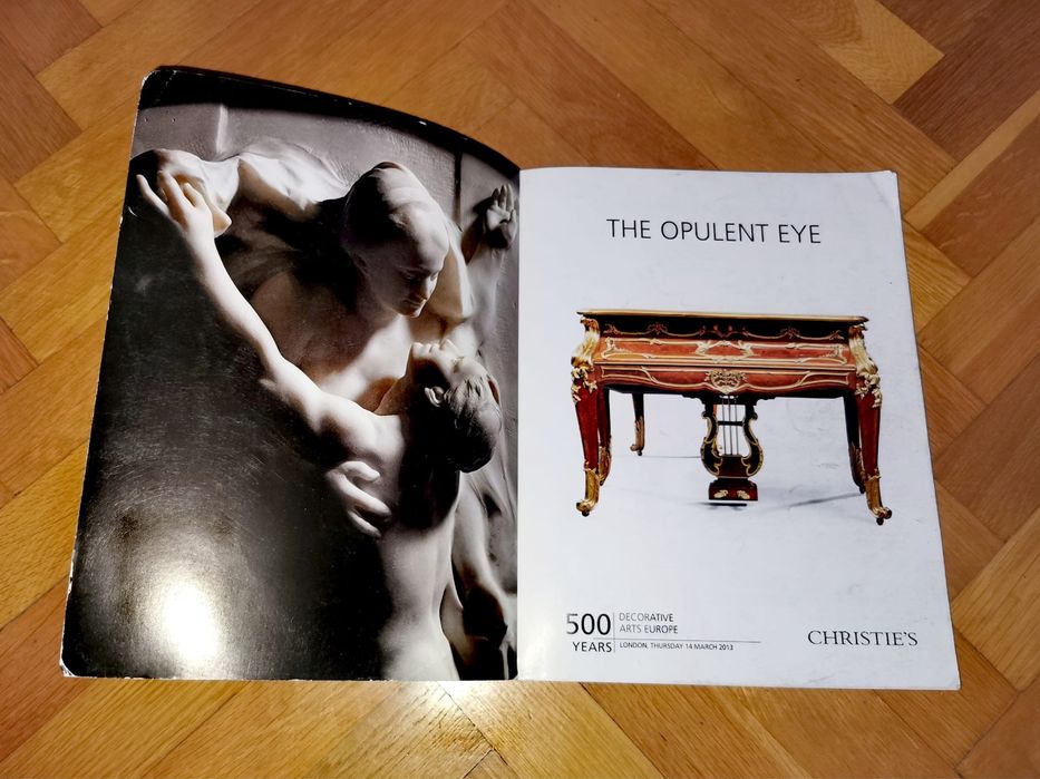 Каталог книга на търг Кристи  Лондон за разпродажба аукционен   !