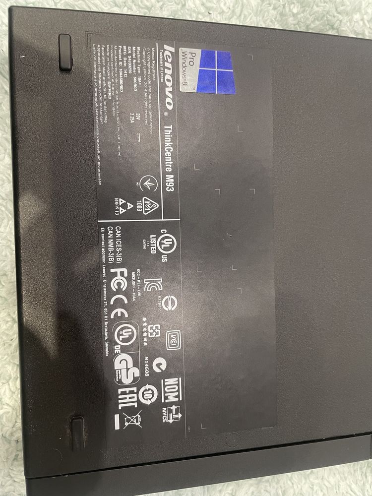 Компютър Lenovo ThinkCentre M93p