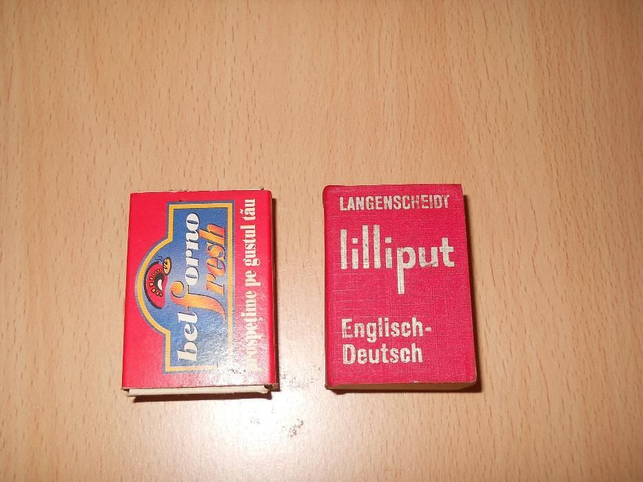 Dictionar lilliput Englez/German