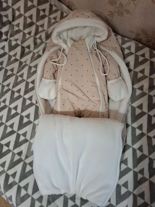 Зимний конверт на выписку