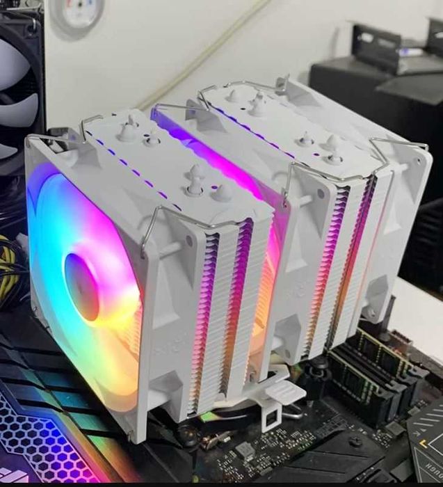 Vand cooler pt.socket intel 2011-3,x99,3fan 92mmRGB,Dell T5810,150w