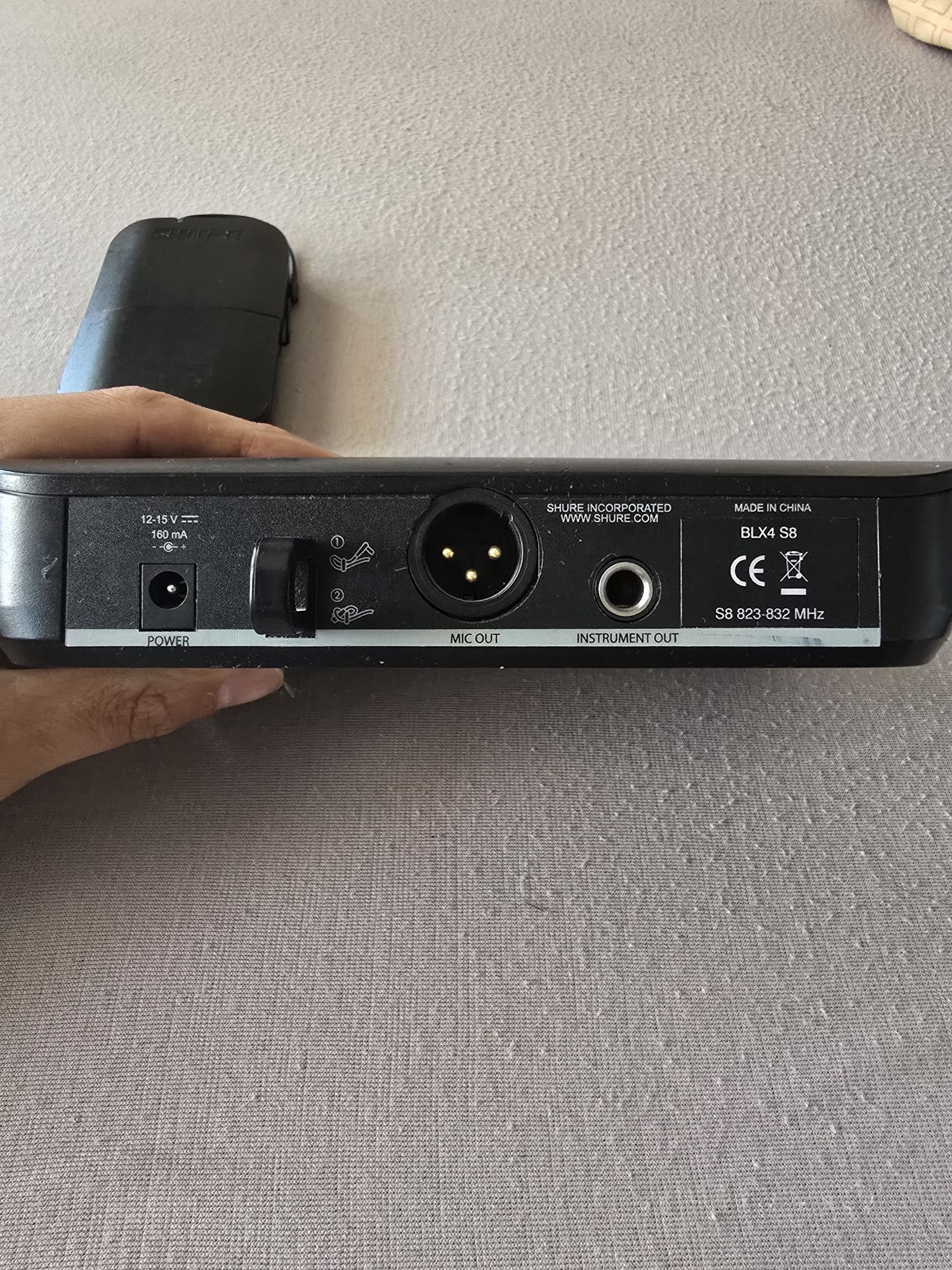 Shure BLX4 S8 дистанционно