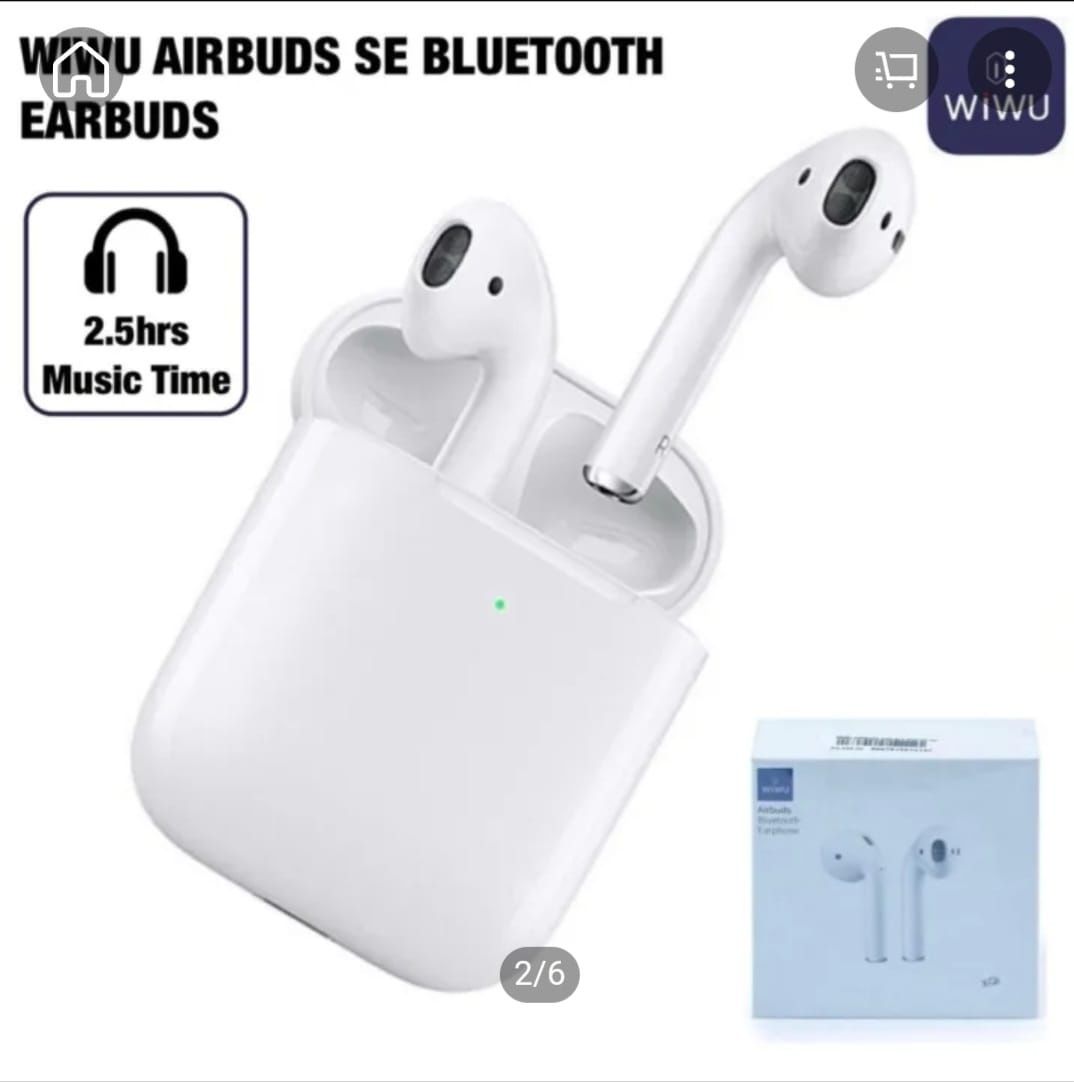 Căști wireless La Jumate de pret WiWU Airbuds SE. 
Acestea sunt o alte
