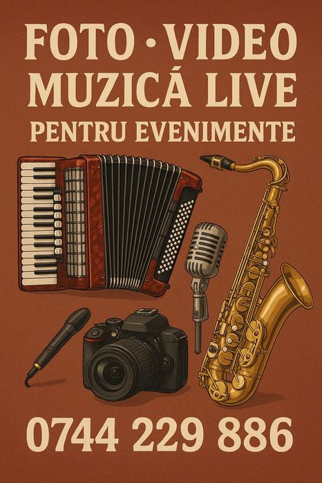 Formatie nunta/Traditii dimineata/Dj evenimente/Foto-Video