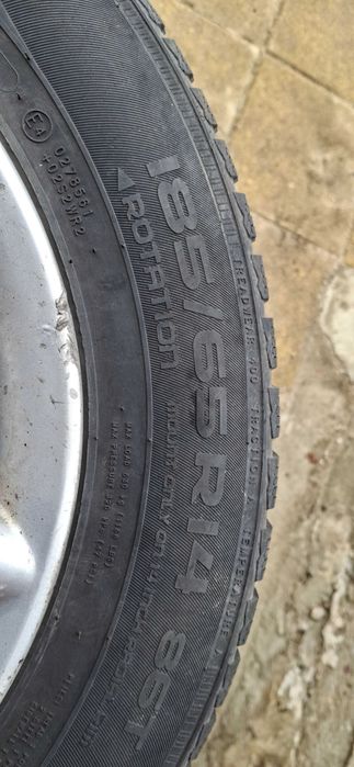 Джанти с гуми 4х100, 185/65/14