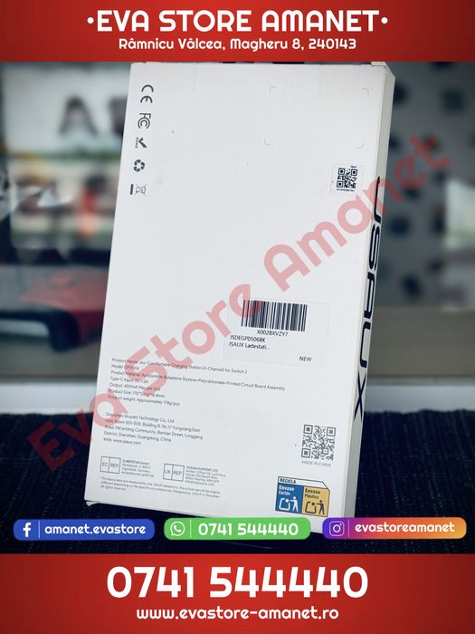 Statie de incarcare portabila JSAUX Joy-Con 4 Nintendo Switch 2