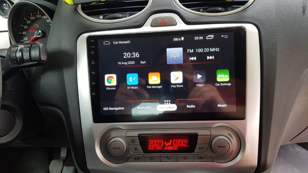Navigatie Android Ford Focus 2 Waze YouTube WiFi GPS USB