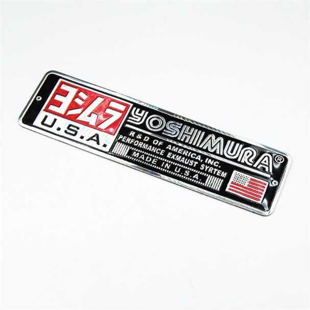 Sticker Toba Yoshimura USA / JAPAN ALUMINIU 3d Moto Atv Quad Cross