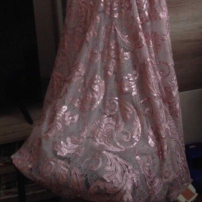 Официална рокля с камъни и пайети размер Paula Richi С/М