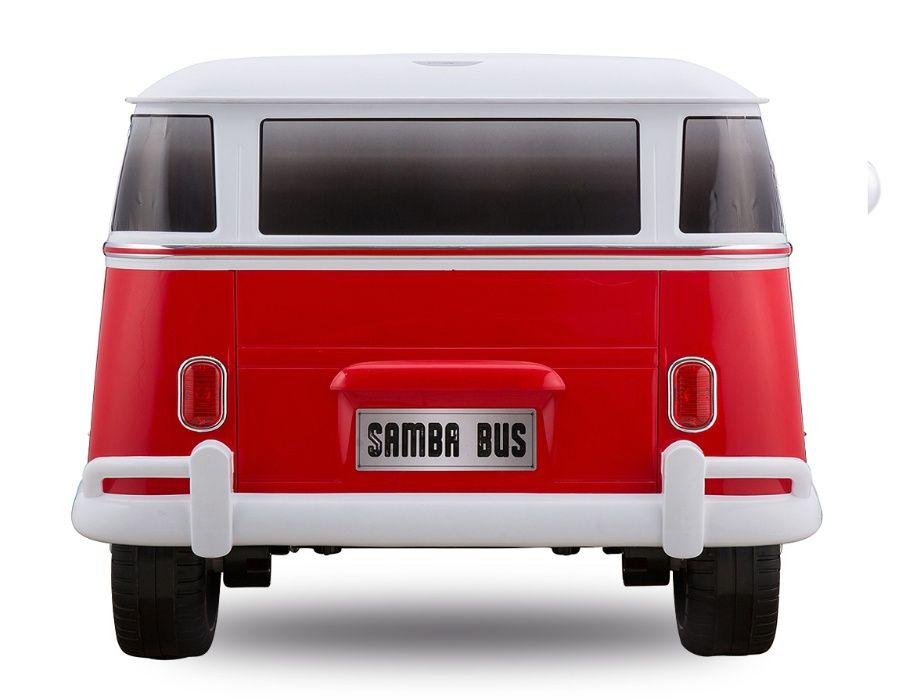 Masinuta electrica pentru 2 Copii VW Samba Bus NOUA cu Garantie #Rosu