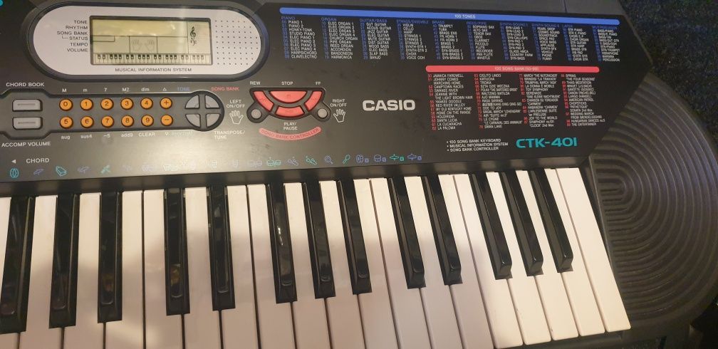 Orga Casio CTK 401