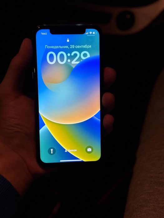 iphone X 64gb black