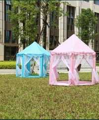 Детска палатка за малки и големи малчугани със завеси
