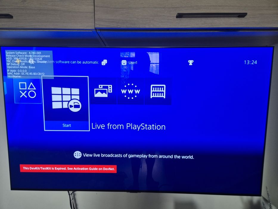 Sony Playstation 4 PS4 Development Dev Kit
