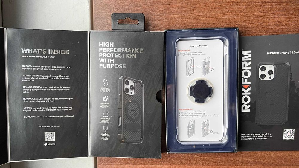 Husă Rokform Heavy Duty + CADOU folie sticlă iPhone 16 pro max