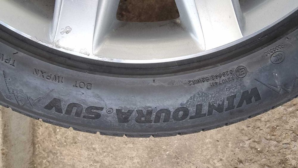 Vand Jante aliaj second hand 235 x 55 x 18 cu gume DAVANTI VENTURA