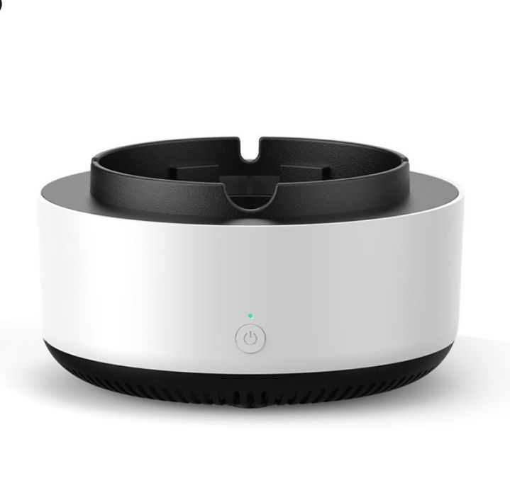 Бездимен пепелник, подходящ за дом, офис, кола, премахва дима и миризм