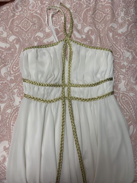 Rochie alba ocazie masura 36-38