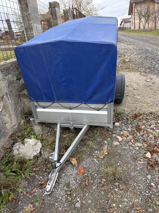 Remorca autokar 750 kg 2023 cu prelata