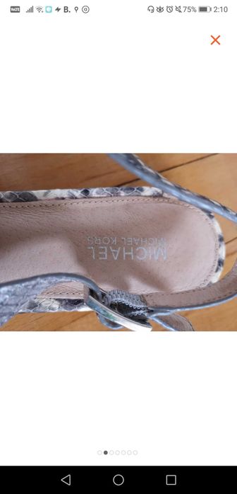 Pantofi din piele de sarpe Michael Kors, mar 38