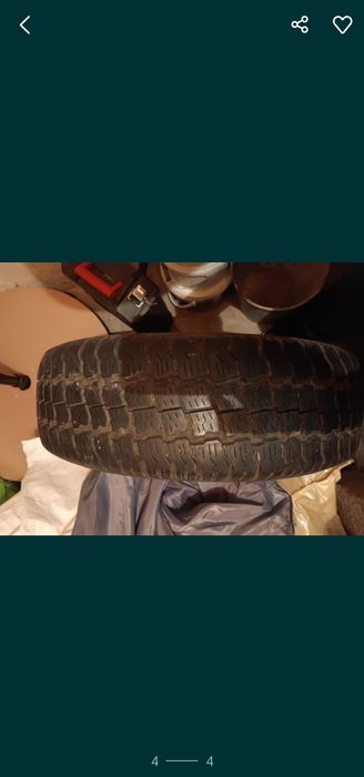 Eдна Гума с джанта за црв 1